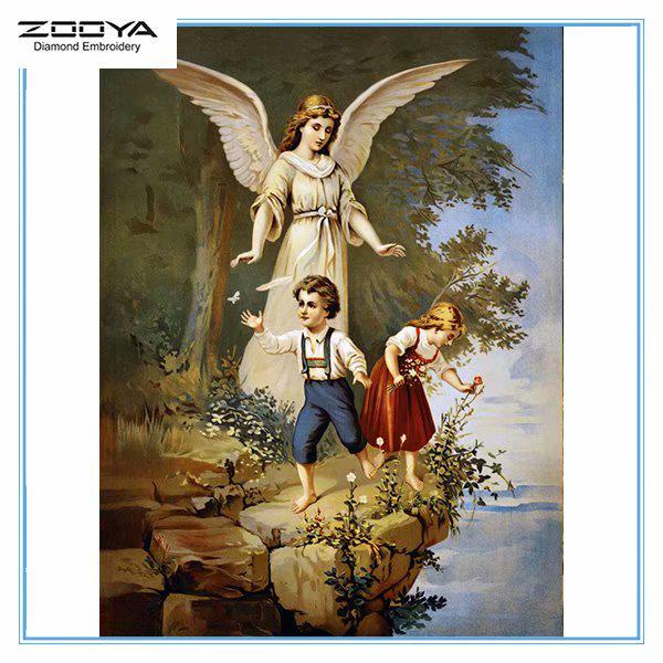 

ZOOYA DIY 3D Алмазная вышивка Крестиком Главная Декор Ангел