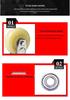 Heavy-Duty Rust-Proof 304 Stainless Steel Casters: 4, 5, 6, 8-inch Swivel Nylon Wheels, Super Wear-Resistant Trolley.