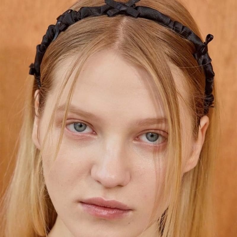 

hish petit лента-бант мини- черный black