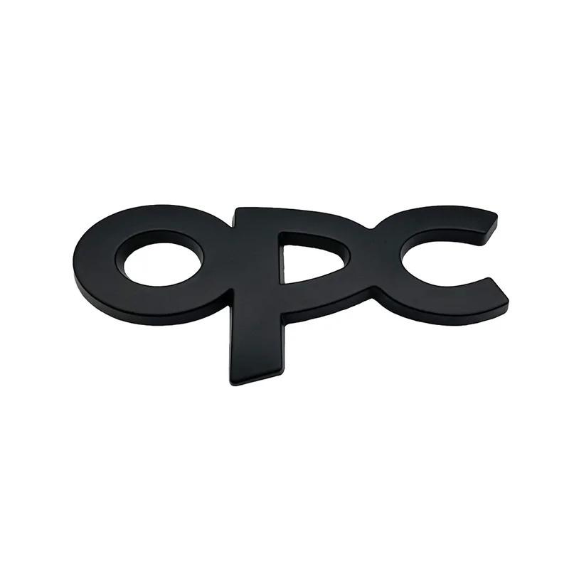 Emblém OPC Line Odznak na přední mřížku Zadní samolepky Logo Pro Opel Astra G H J K F Corsa D Zafira B Insignia Mokka Regal Příslušenství