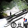 RGB Magnetic Pocket Light Multi-Purpose Aluminum Alloy Bright Flashlights COB Work Light for Camping/Expedition/Outdoors