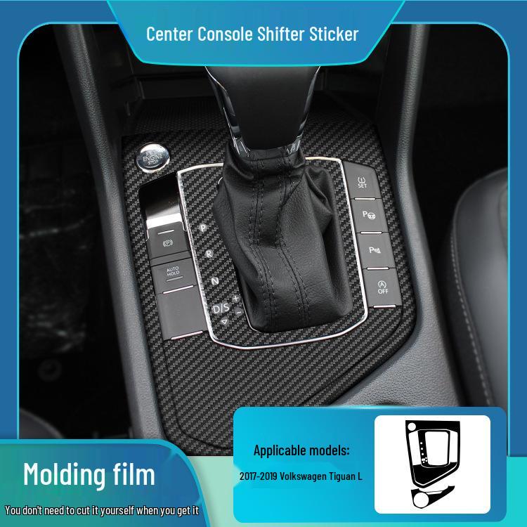 

Volkswagen Tiguan 10-17 Interior Carbon Fiber Anti-Scratch & Kick Protection Console & Door Kit