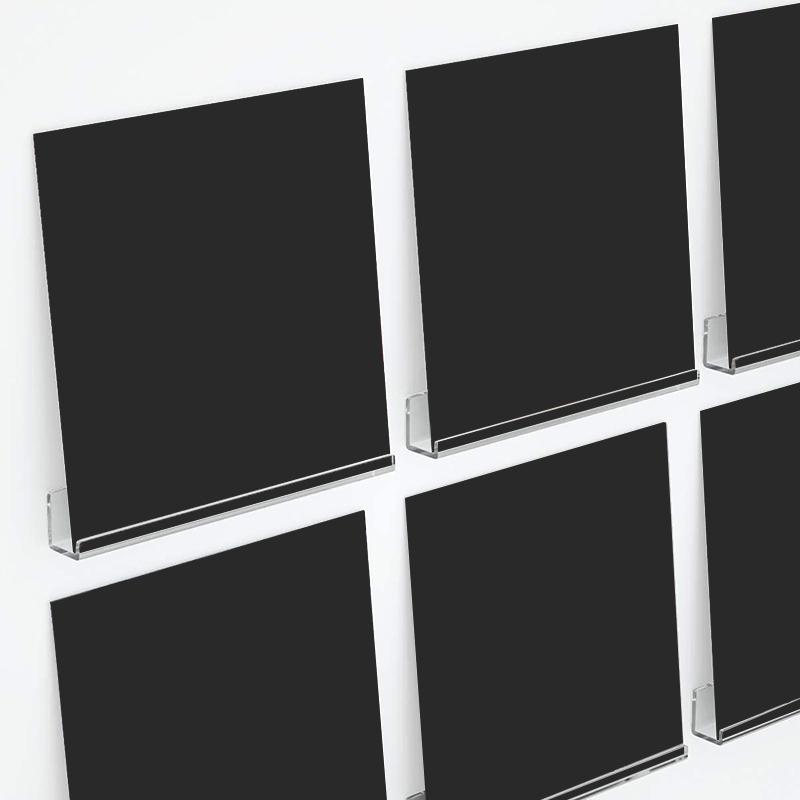 Clear Vinyl Record Shelf Wall Mount Vinyl Holder Acrylic Album Record Holder Display Your Daily Lp For Home Decoration