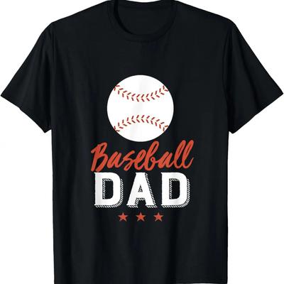 Vintage Retro Baseball Tata Dumny Rodzic Sportowy Koszulka na Dzień Ojca