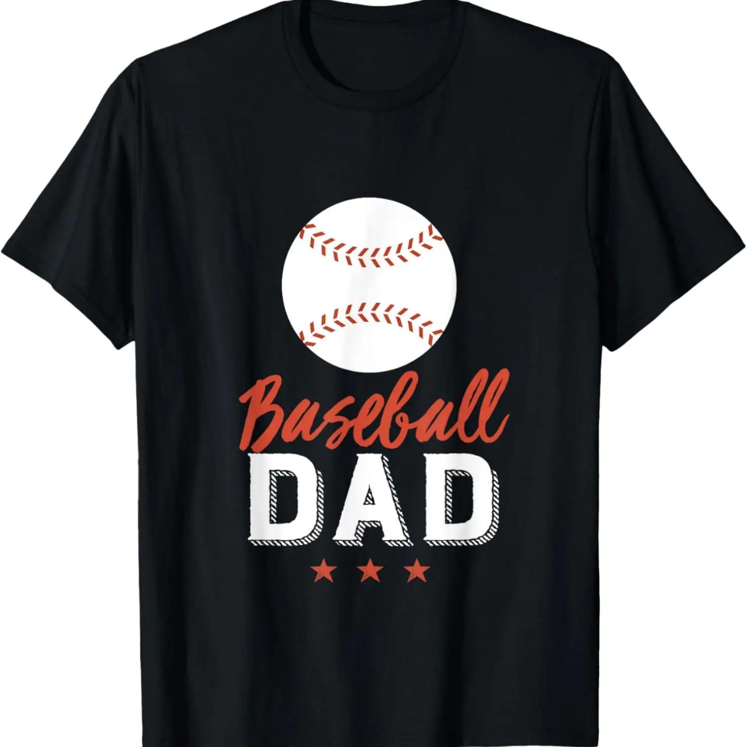 

Винтажная ретро бейсбольная футболка для папы, гордого спортивного родителя, на День отца XXXXXL чёрный