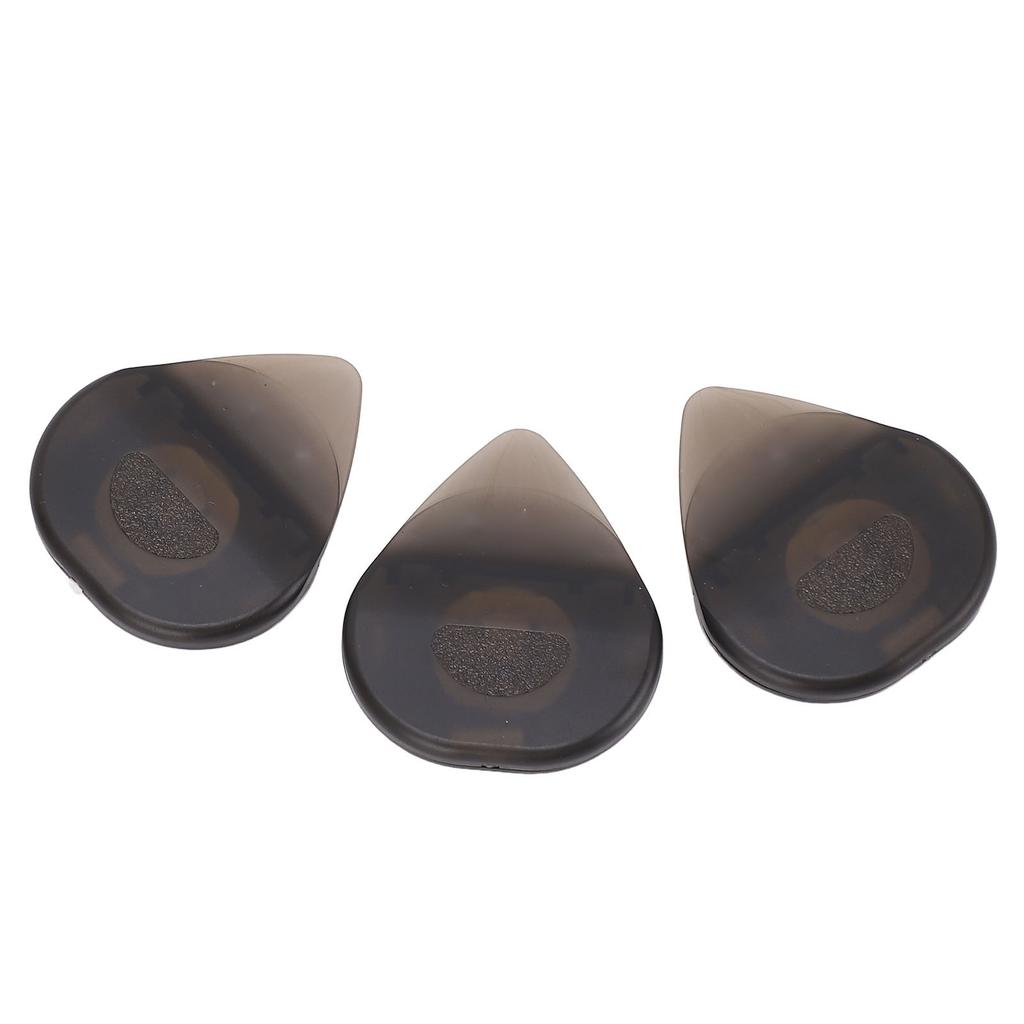 3PCS Light Up Guitar Pick ABS High Hardness Sensitive LED Glowing Pick for Practice and Performance