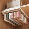 15 Grids Wall-Mounted Storage Organizer for Underwear, Socks & Accessories - with Clear Compartments for Easy Organization, Clothes Organizer Storage
