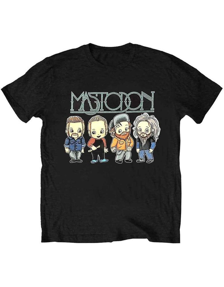 SALE Mastodon Band Karikatur Herren T-Shirt Schwarzes T-Shirt Alle Größen Unisex T-Shirt