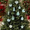 Sea Glass Festival Tree Advent Calendar, 2D Acrylic Sea Glass Tree 24 Days a a