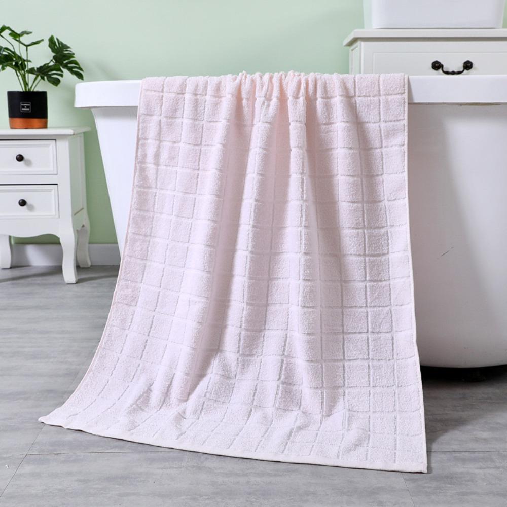 Spot large thickened cotton souvenir towel hotel men's sports face towel plain color broken gear water absorption