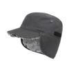 Winter Ear Flaps Hat With Peaked Cap Basecap Trapper Waterproof Unisexzz44