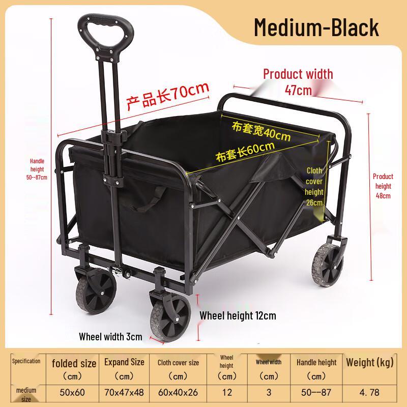 Portable Folding Outdoor Utility Wagon