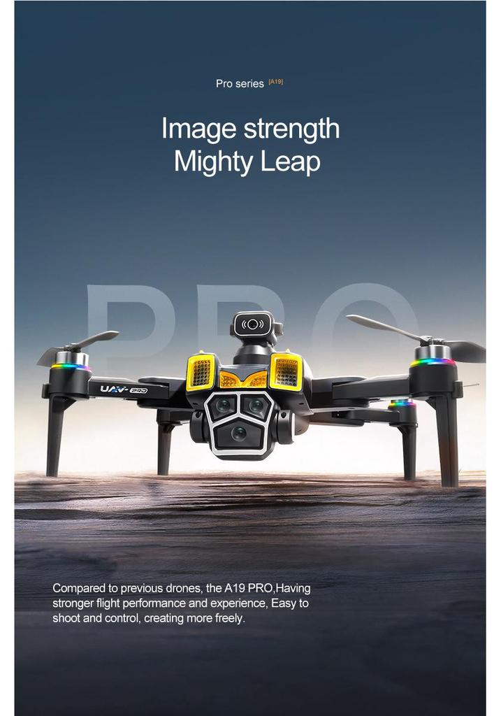 A19PRO 5.9" GPS Drone: HD Aerial Photography & Obstacle Avoidance Quadcopter