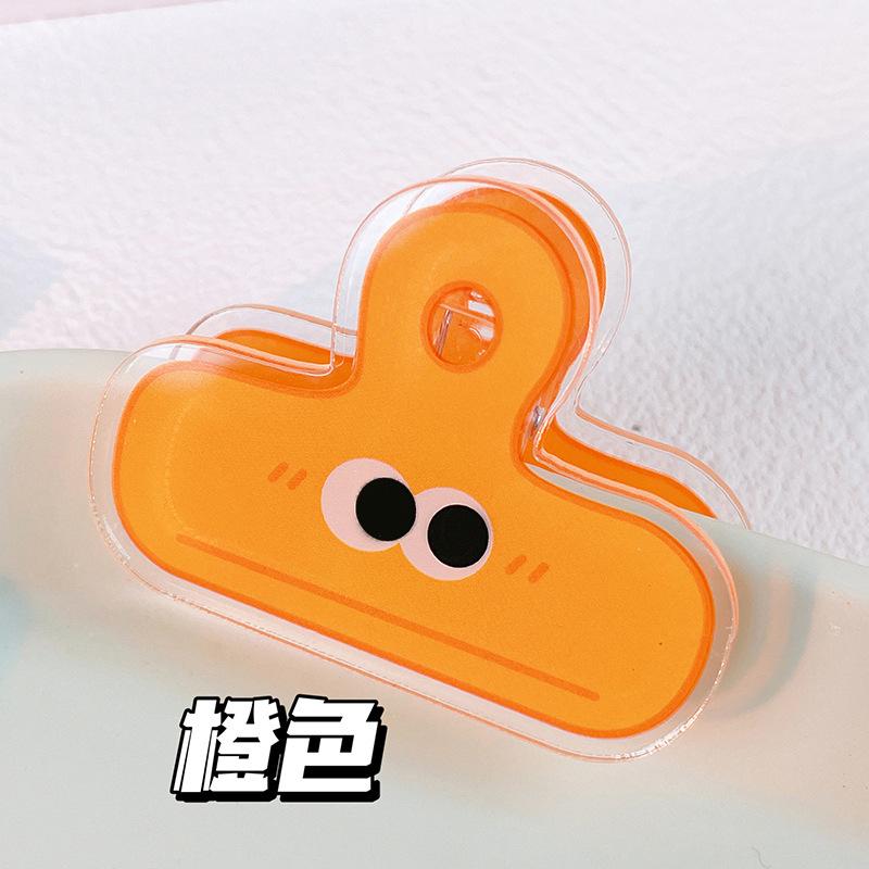 Acrylic Spring Clip Memo Note Holder Test Paper Handbook Document Picture Storage Organizer School Supplies Stationery Decor New
