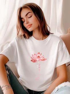 Oversized T-shirt with Y2K gothic cross print M