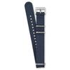 Genuine Aftermarket NATO Lug Width Navy RS18C20NY [Seiko Watch] Band, Strap, Pass-through Strap, Fabric, Polyester, 20mm, Blue,