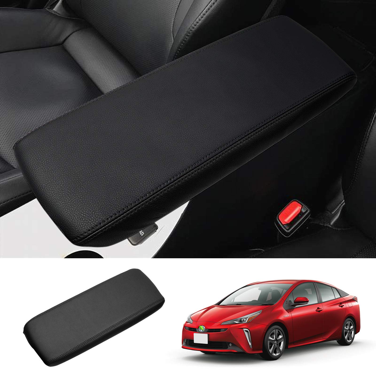 

Cartist Чехол на подлокотник для Toyota Prius 50 серии PRIUS Ранний / Поздний H27.12 - Настоящее время Prius 50 series, black чёрный