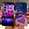 For Tecno Camon 40 Pro 4G Camon40 Elegant Floral Cat Phone Case For Camon 40 40Pro 4G CM6 CM5 Black Silicone Soft Cases Bumpers