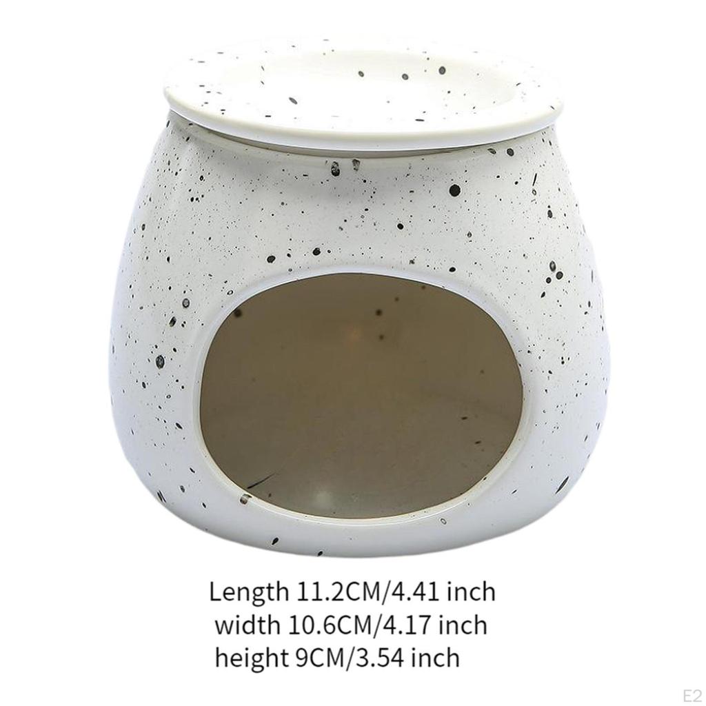 Essential Oil Burner Tealight Candle Holder Table Centerpiece Housewarming Gift Waxes Melt