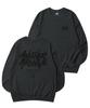 ANOTHER ARCHIVE Fb Graffiti Oversized Sweatshirt_Charcoal