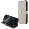 Capa Guess Book 4G Metal Logo Para Iphone 17 Pro Max Rosa