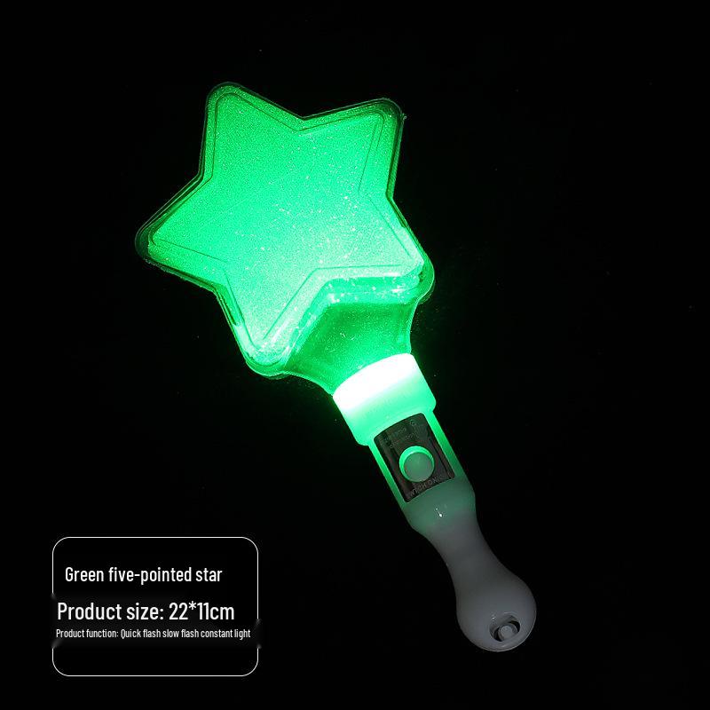 Luminous LED Fluorescent Concert Stick: Flashing Warning Light