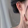 Triangular Earrings Simple Earrings Temperament Ears Colons and Ear Holes Without Taking Off Earrings Trend