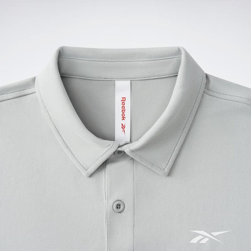 Reebok Logo Printed Pullover Fashion Sports Casual Comfortable Versatile Breathable Short Sleeve Polo Shirt Men Polo Shirts 23RMS417MGG0