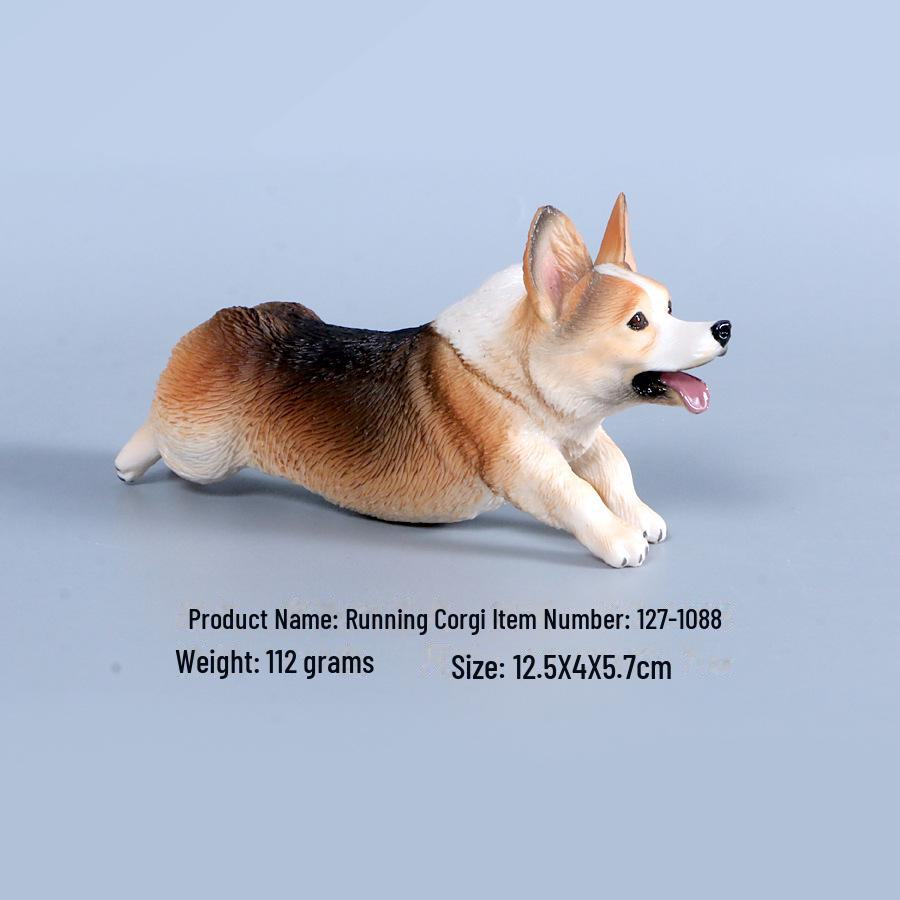 "Simulation Dog Models: Golden Retriever, Bulldog, Shepherd, Corgi, Shiba Inu Collection"