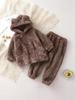 Little Bear Autumn/Winter Pajama Set for Toddlers & Kids - Cute, Warm, High-Grade Outerwear
