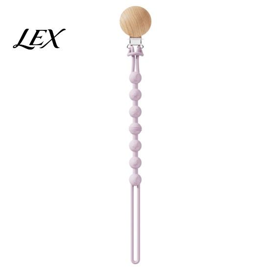 Safe Baby Accessory for Outings Pacifier Clip, Food-Grade Silicone Teether Holder Chain Infants, Nursing Toy Tether BPA-Free Anti-Slip Leash