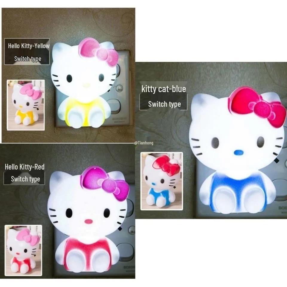 Energy-Saving Plug-In Night Light with Light Sensor for Bedrooms and Nurseries