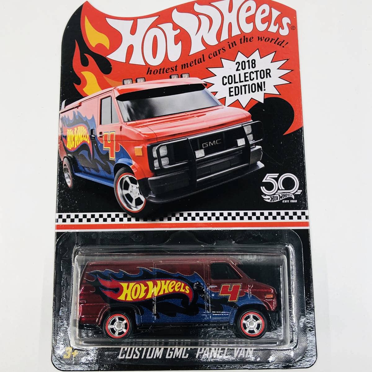 

Hot Wheels CUSTOM GMC PANEL VAN COLLECTOR EDITION