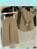 Adorable Korean Childrens Autumn Winter Outfit With Cozy Hooded Sweater And Long Pants For Girls Aged 3 To 8