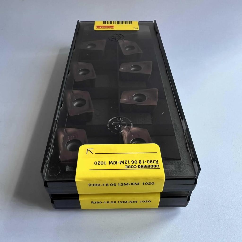 Original Sandvik / R390-180612M-KM 1020  / CNC lathe carbide blade 10 PCS