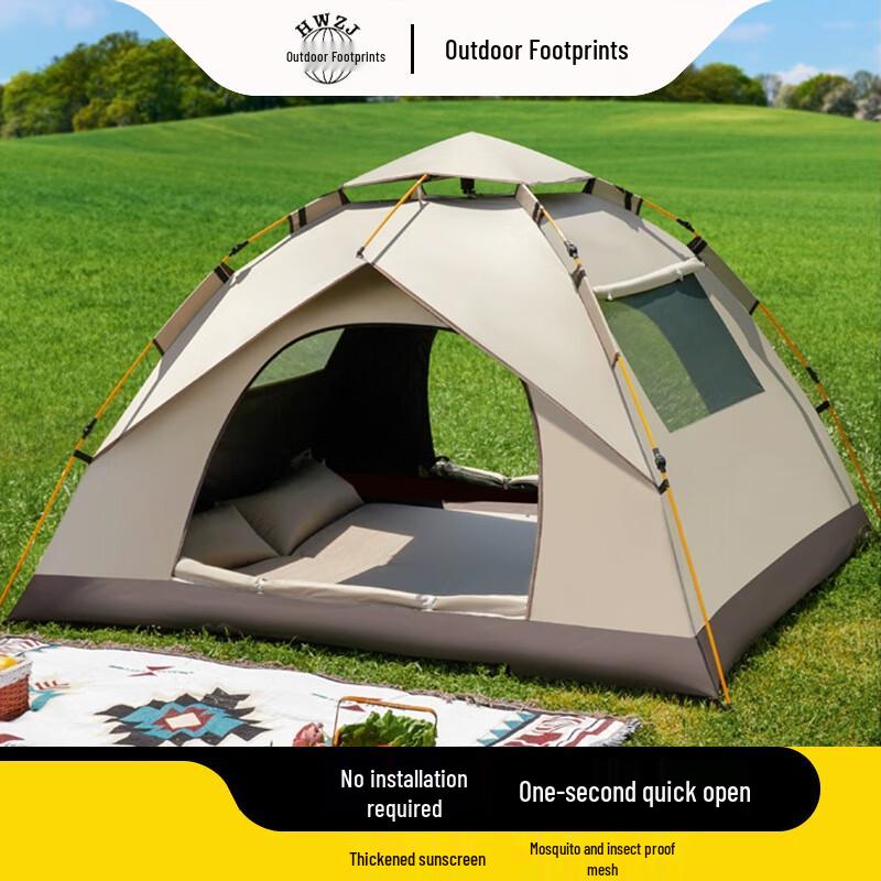 Quick-Setup Pop-Up Camping Tent