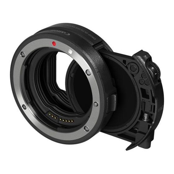 Used CANON DP-EF-EOSRND Drop-in Filter Mount Adapter with Variable ND Filter A DPEFEOSRND
