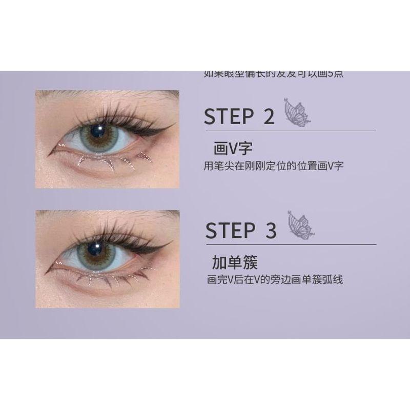 Biya - Ultra-feiner flüssiger Schmetterlings-Eyeliner - 3 Farben