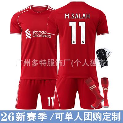 Club Liverpool Home 1 Salah Shirt 66 Arnold Endo Firmino Shirt