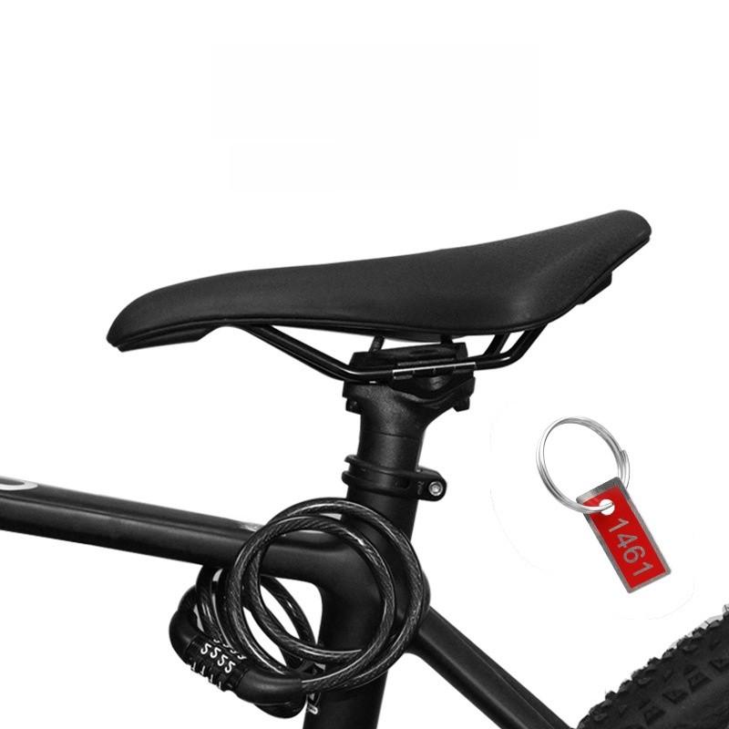 Bicycle Lock With Password Steel Wire For Mountain Bike Security And Theft Prevention