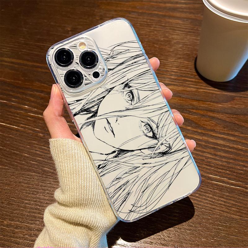 Cool Anime Girl Chainsaw Man Phone Case For iPhone 17 Air 16 e 15 14 13 12 11 Pro Max Plus Mini SE 2020 2022 Back Cover