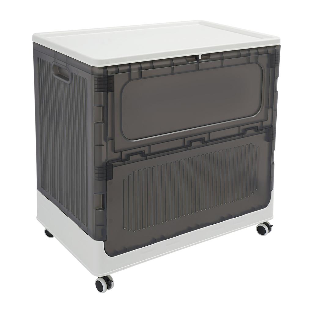 Large Capacity Clothes Basket, Rolling Laundry Basket, Collapsible Laundry Basket Injection-molded HIPS and PP for Families