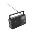 Portable DAB FM Radio Bluetooth Speaker Radio Alarm Clock Timer LCD Display for Seniors Home EU Plug 220V