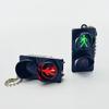 Non-Toxic 1/2Pcs Simulation Electronic Traffic Light Keychain Pendant Mini Pedestrian Light Led Light-Emitting Toy Kids Cognitive Toy Gift