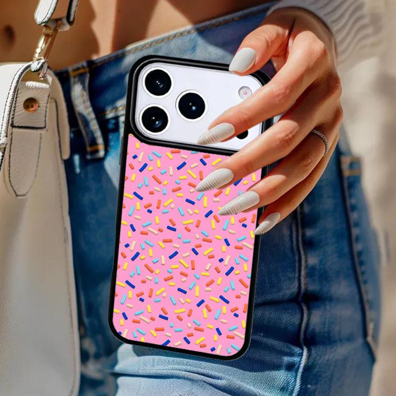 Spotty Sprinkle Aesthetic Phone Case For iPhone 17 Air 14 15 13 12 Max Cover For Apple 16e 11 Pro Max Plus Coque