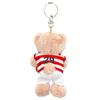 Niki Love Bear/Rugby 10cm Kids Keychain