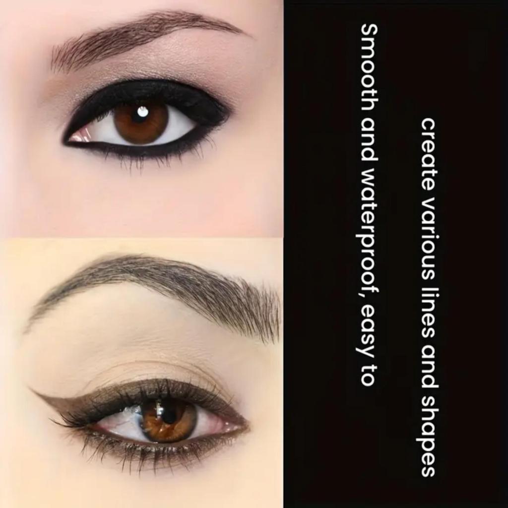 Brown Eyeliner Pencil Waterproof Long-lasting Blue Black Brown Easy Wearing Eyeliner Pen