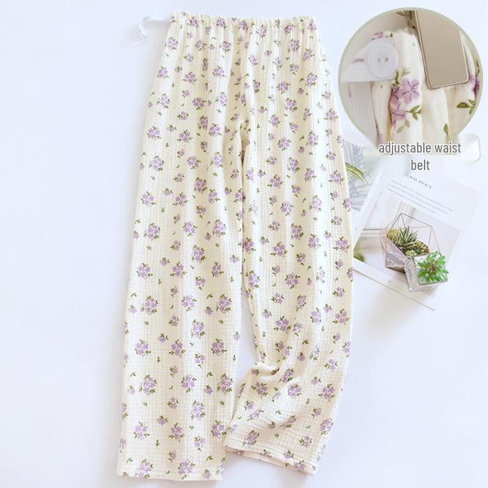 Pure Cotton Gauze Maternity Dress - Summer Nursing Nightgown for Hospital & Home, Plus Size, Women's Spring/Autumn Pregnancy Pajamas.
