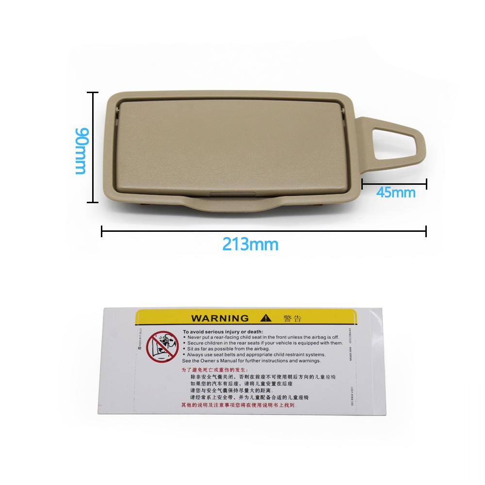 Car Sun Shade Visor Makeup Cosmetic Mirror Cover For Benz A B S C E GLC GLA Class W176 W246 W222 W205 W213 W238 W253 W156 W117