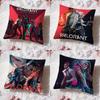 Game v-Valorants Cushion Cover Premium Comfort Reversible Pillow Cove -Two In One Design for Any Room & Car Interior